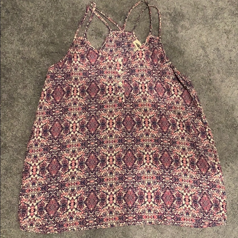 Cute Floral Tank Top